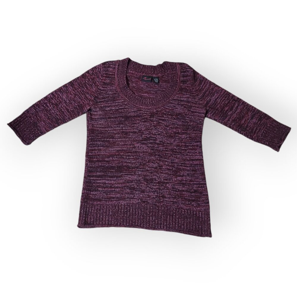 Torrid Sweater Pullover Women's Cranberry Red Size 1